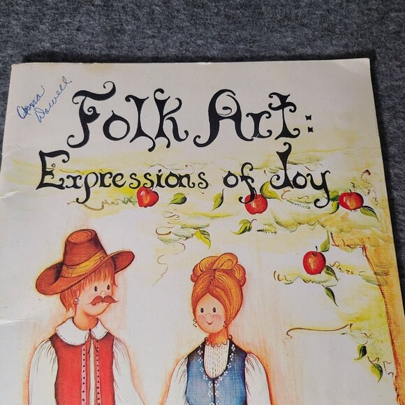 Folk Art Expressions of Joy Jo Sonja Decorative Tole Painting Instruction Book 1 - Picture 2 of 5